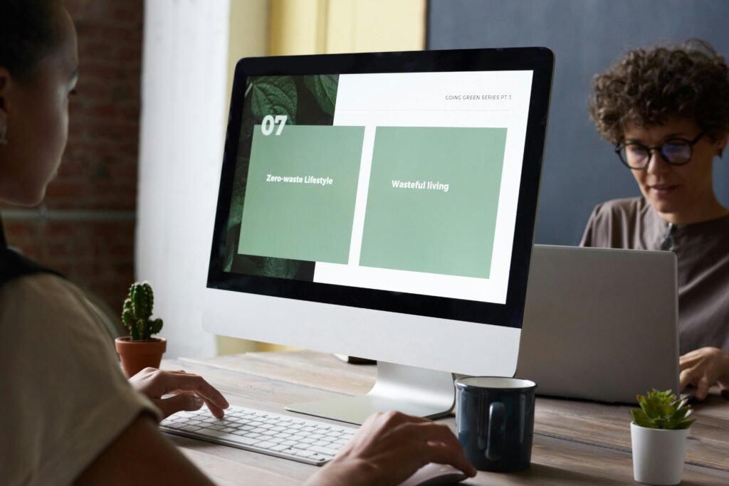 Photo Of Person Using Computer