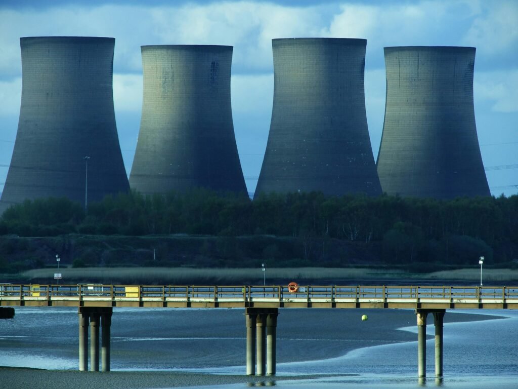 Landscape Photography of Cooling Tower, nuclear energy