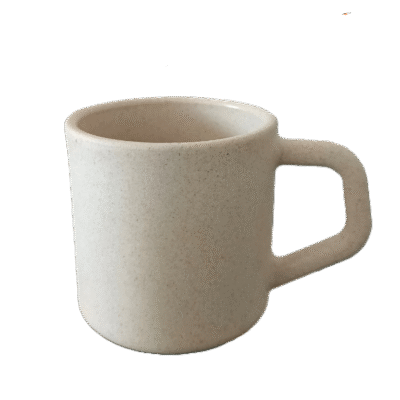 200ml Rice Husk Bamboo Fiber Mug – Soft Beige, Pack of 3
